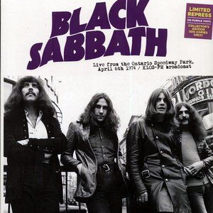 Black Sabbath Live Ontario Speedway LP ~ Ltd Ed Colored Vinyl ~ New/Sealed!